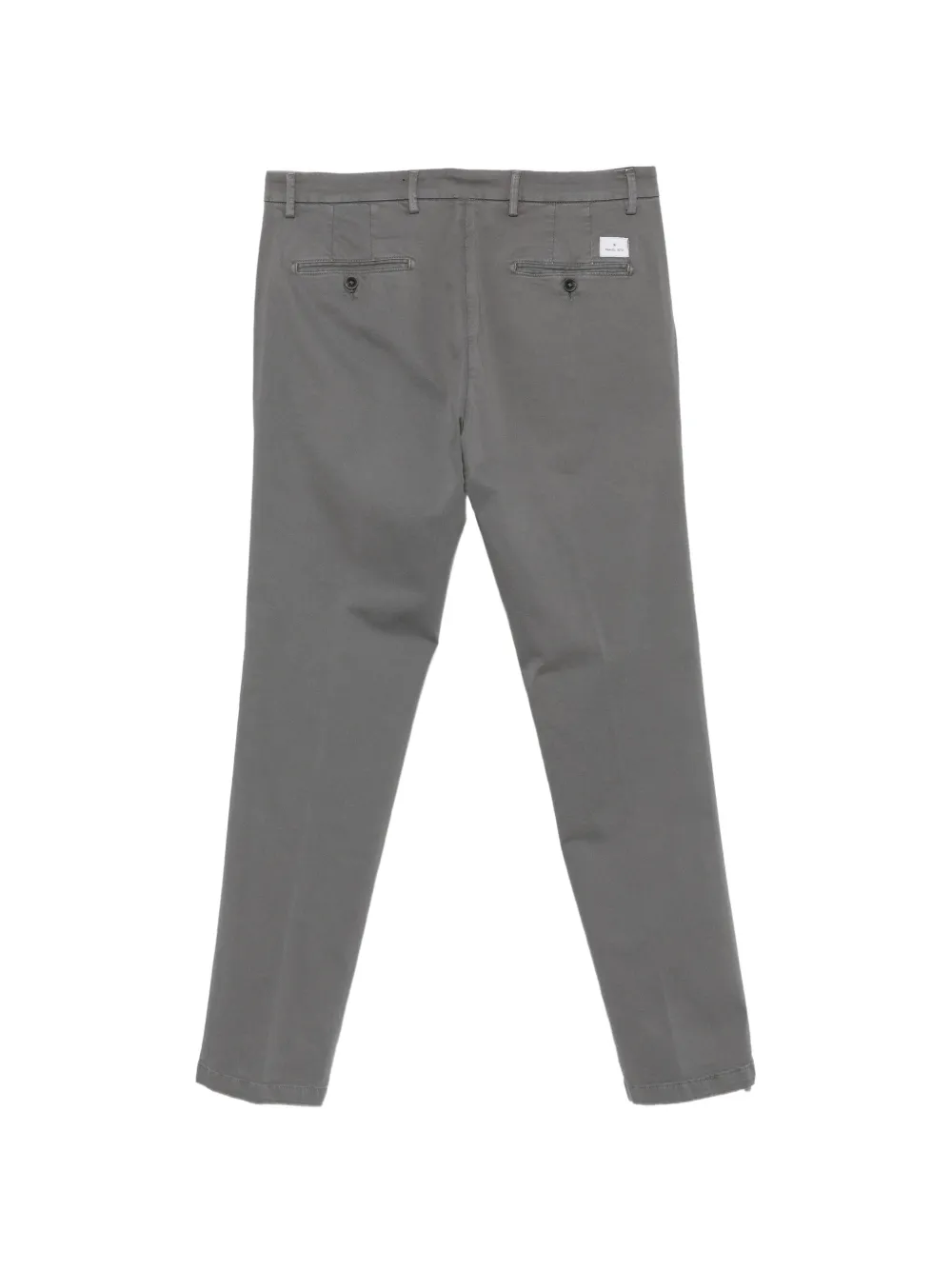 Manuel Ritz Milano slim-fit broek van katoenen twill Grijs