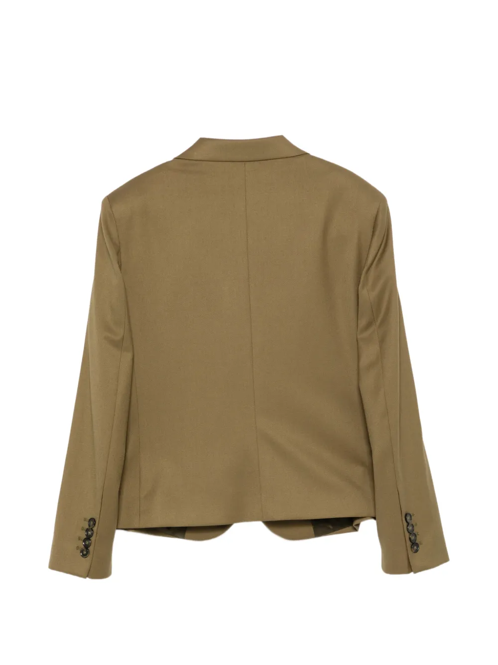 Manuel Ritz notched-lapel single-breasted blazer Groen