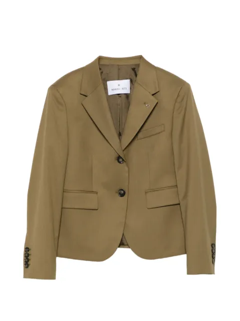 Manuel Ritz notched-lapel single-breasted blazer