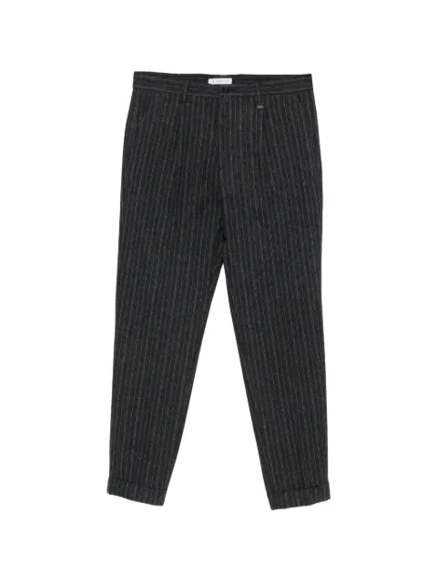 Manuel Ritz Londra pinstripe-pattern pleated trousers