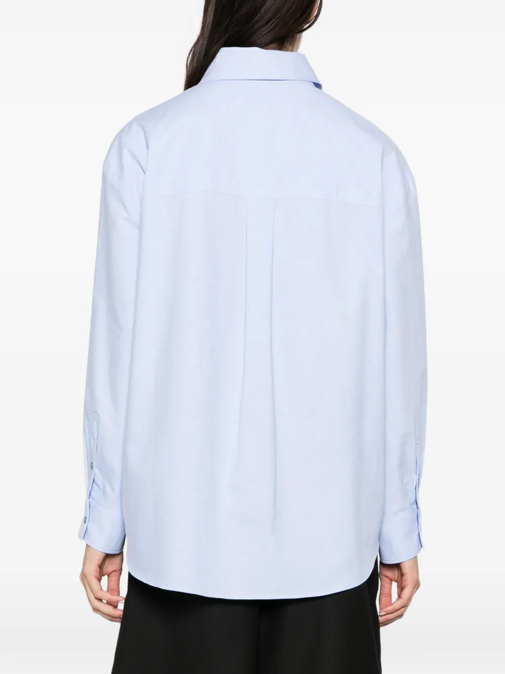 Manuel Ritz Blouse met knoopsluiting Blauw