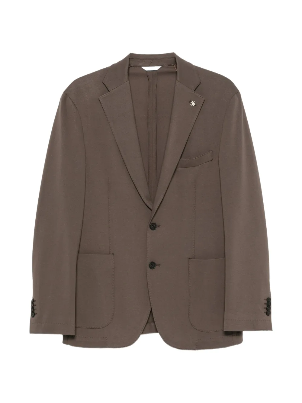 Manuel Ritz Nuvola button-up blazer | Brown | Image 1
