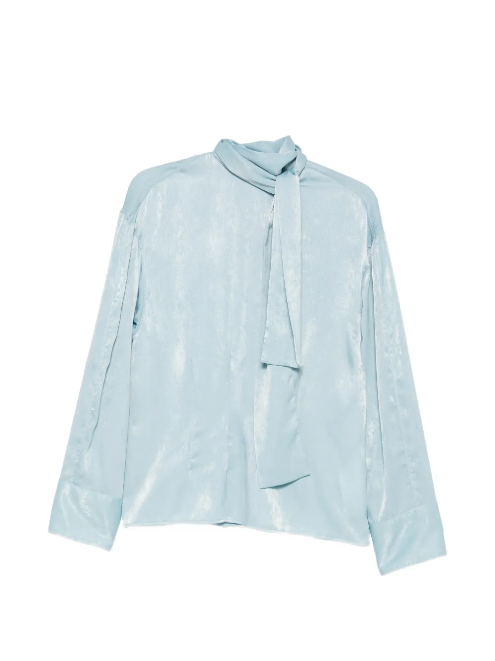Manuel Ritz Bow-tie Shirt In Blue