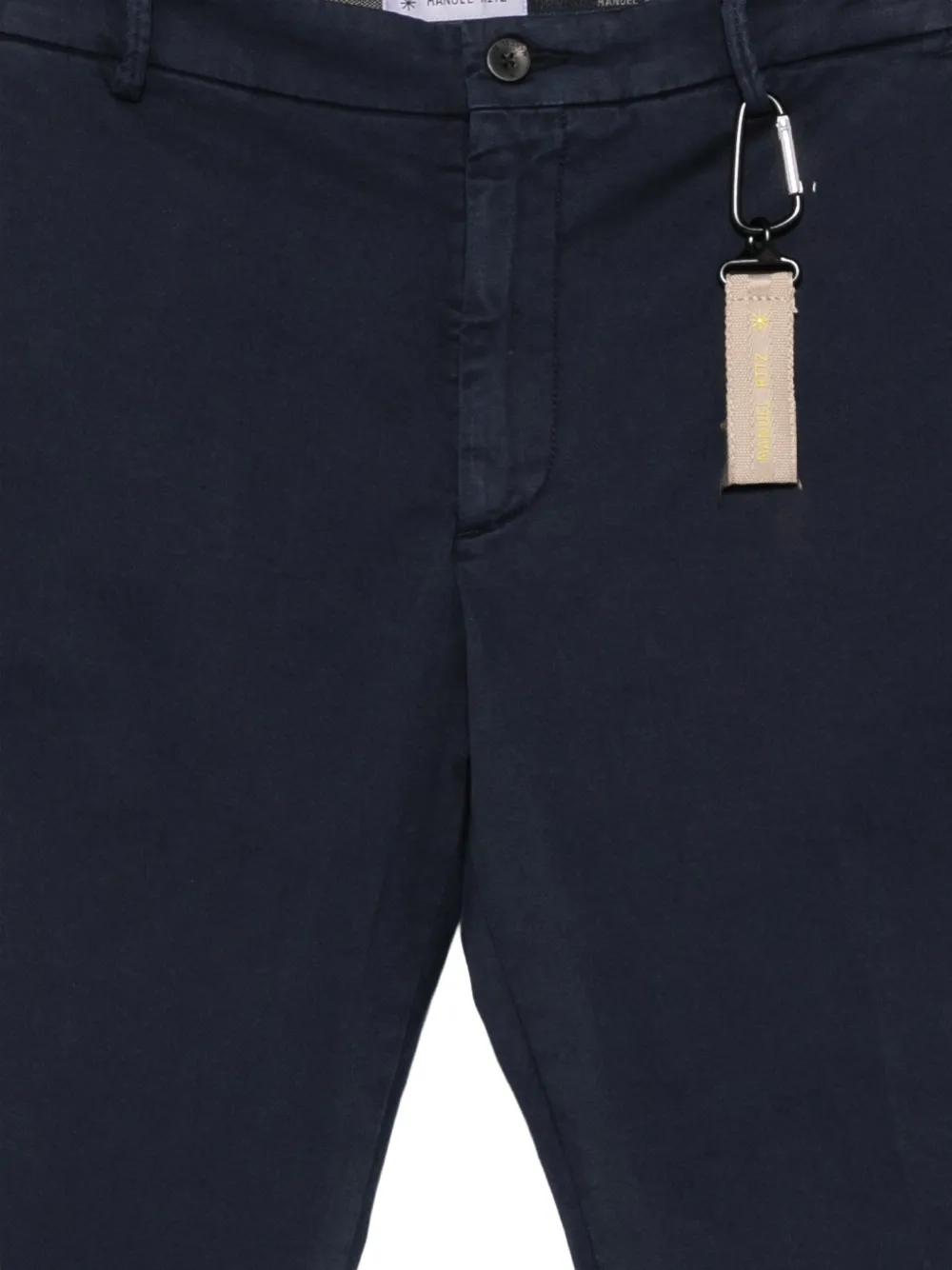 Manuel Ritz Detroit broek van stretchkatoenen twill Blauw