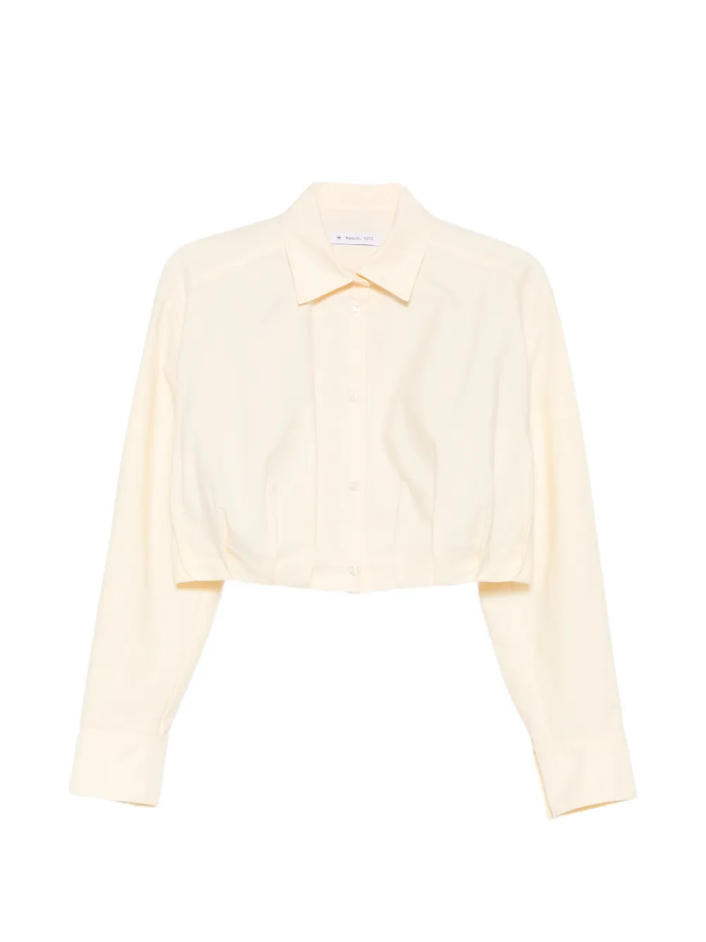 Manuel Ritz Button-up Shirt In Neutral