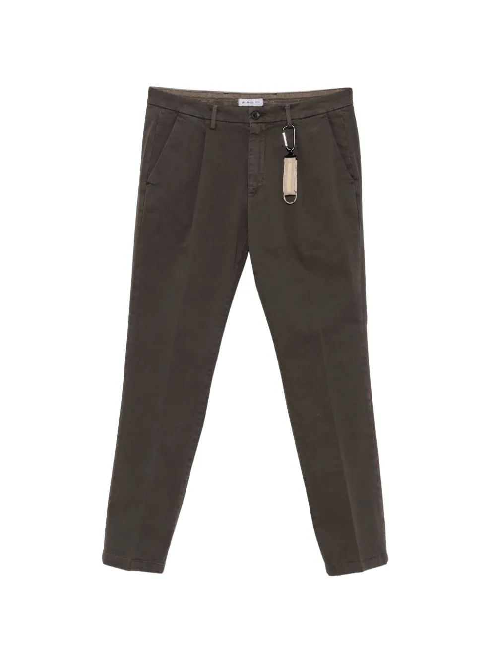 Manuel Ritz pleated trousers - Marrone