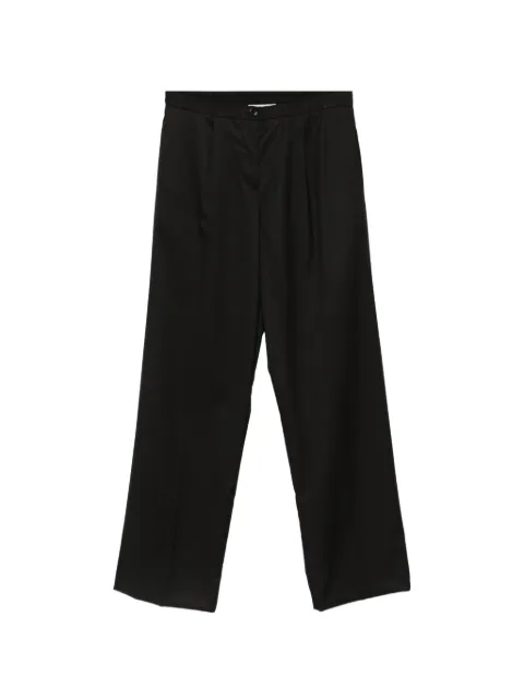 Manuel Ritz pleated elasticated-waistband trousers