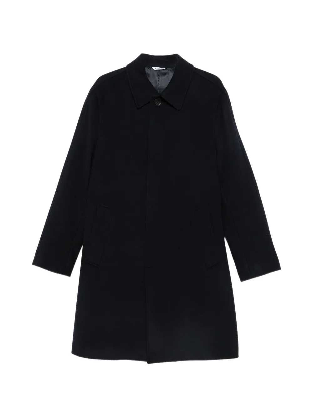 Manuel Ritz concealed-fastening coat - Blu