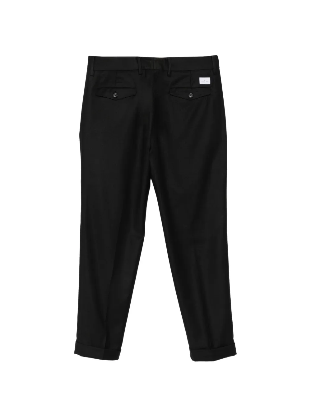 Manuel Ritz double-pleat trousers Zwart