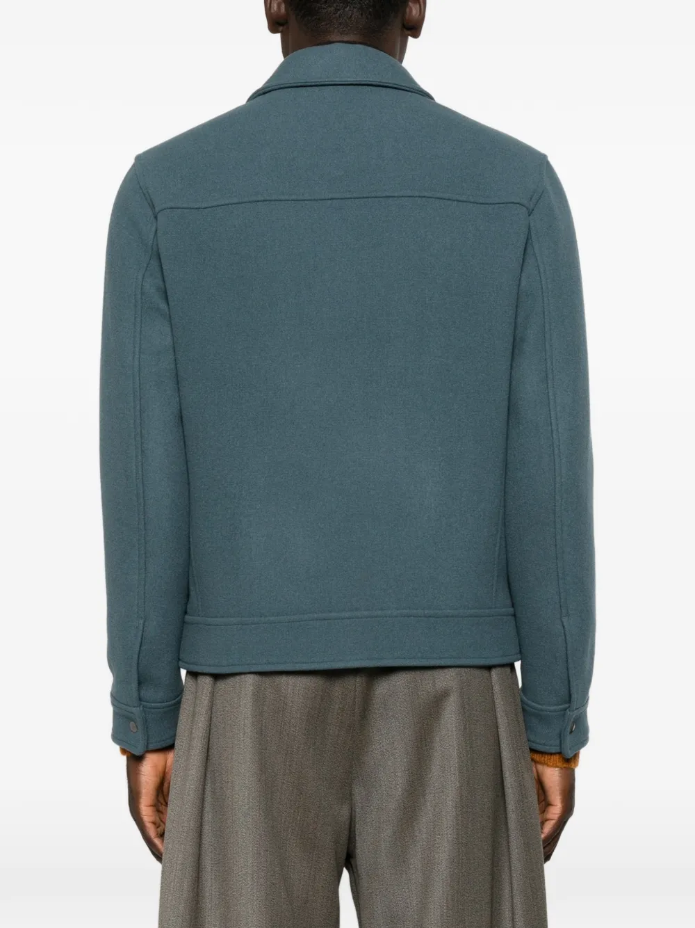Manuel Ritz Jack met ritsdetail Blauw