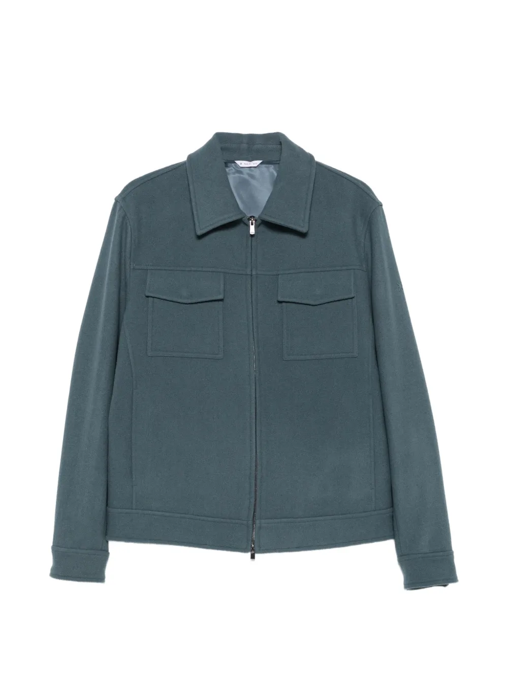 Manuel Ritz zip-up pocket-detail jacket | Blue | Image 1