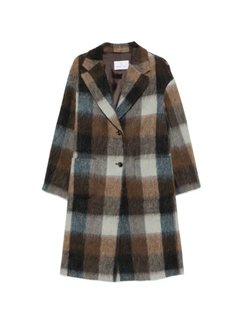 Manuel Ritz degradé check coat