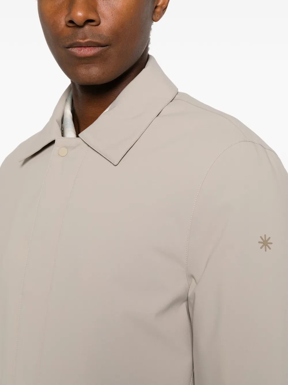 Manuel Ritz Jas met rits Beige