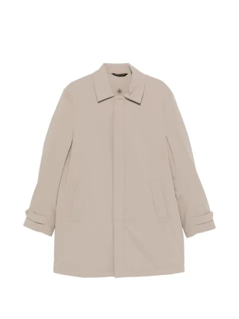 Manuel Ritz single-breasted zip-up coat