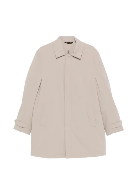 Manuel Ritz single-breasted zip-up coat