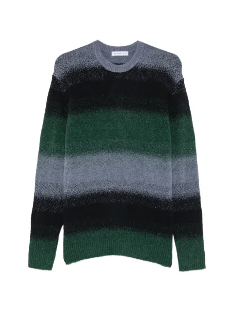 Manuel Ritz degradé striped sweater