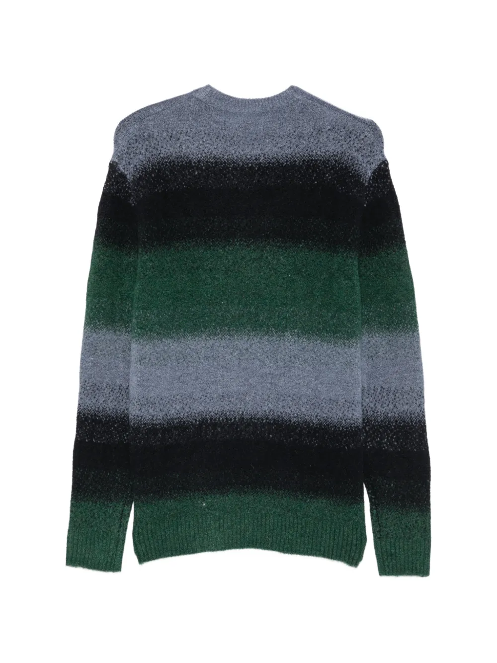 Manuel Ritz degradé striped sweater Grijs