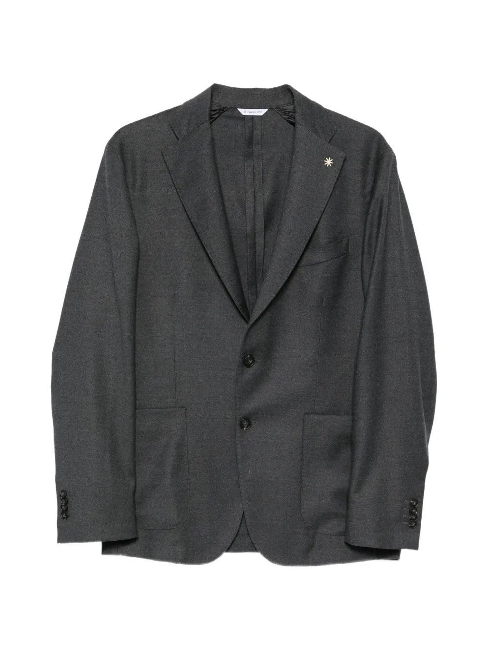Manuel Ritz single-breasted blazer - Grey