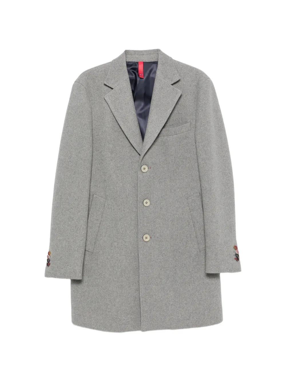 Manuel Ritz single-breasted coat | gris | Image 1