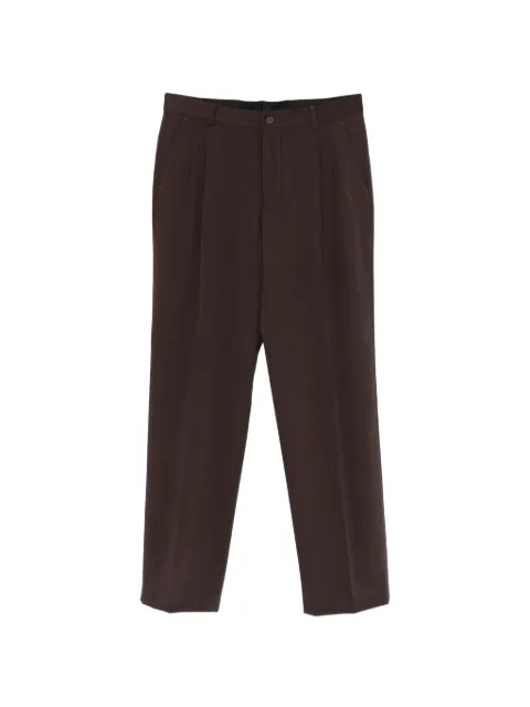 Manuel Ritz double-pleat twill trousers