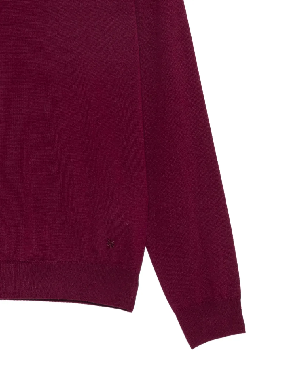 Manuel Ritz crew-neck sweater Rood