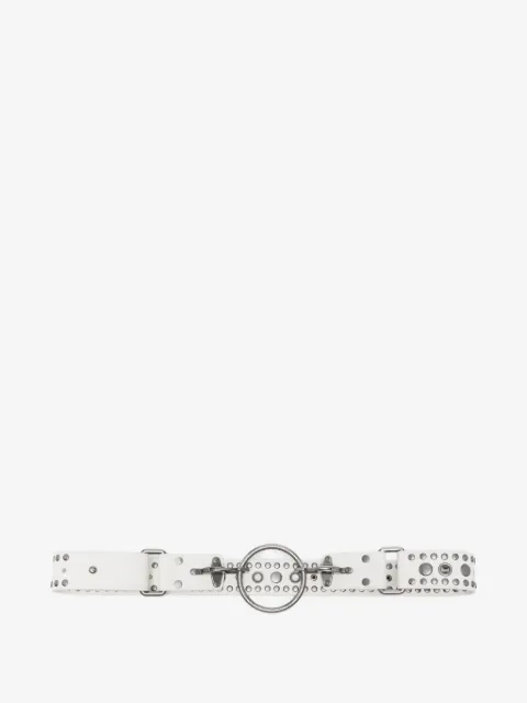Martine Rose studded O-ring belt