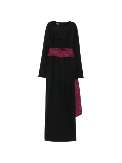 Rochas long-sleeve maxi dress