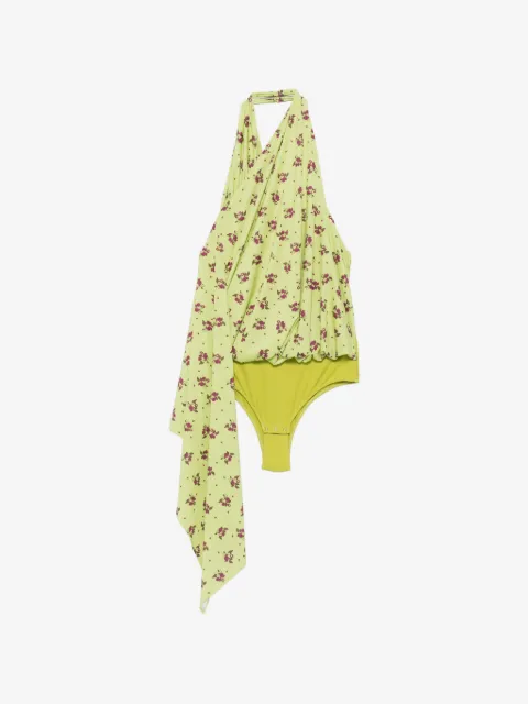 Coperni Body a fiori con drappeggio