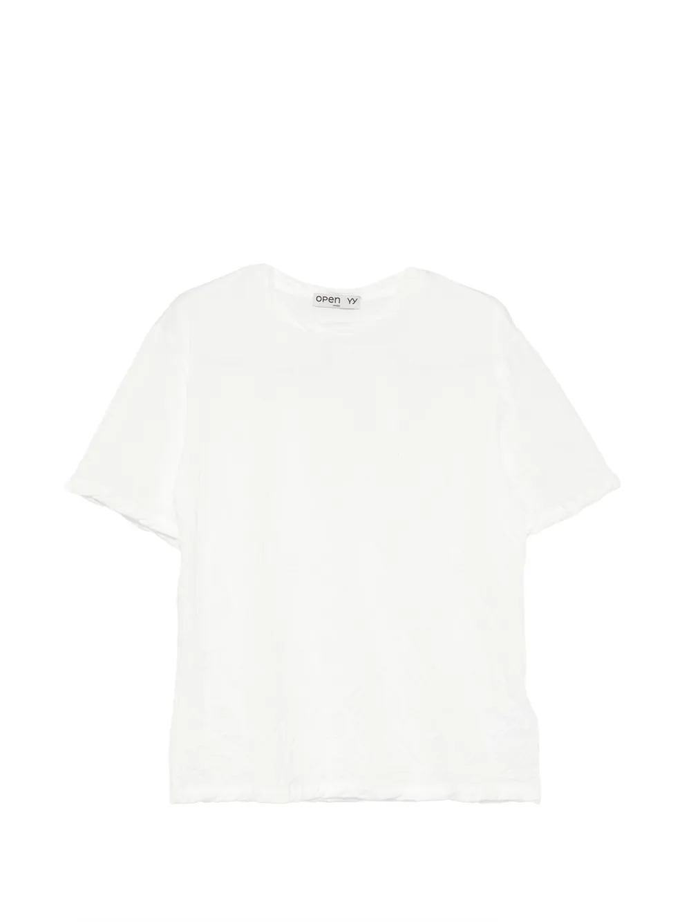 Open YY 반소매 티셔츠 | 블랙 | Image 1