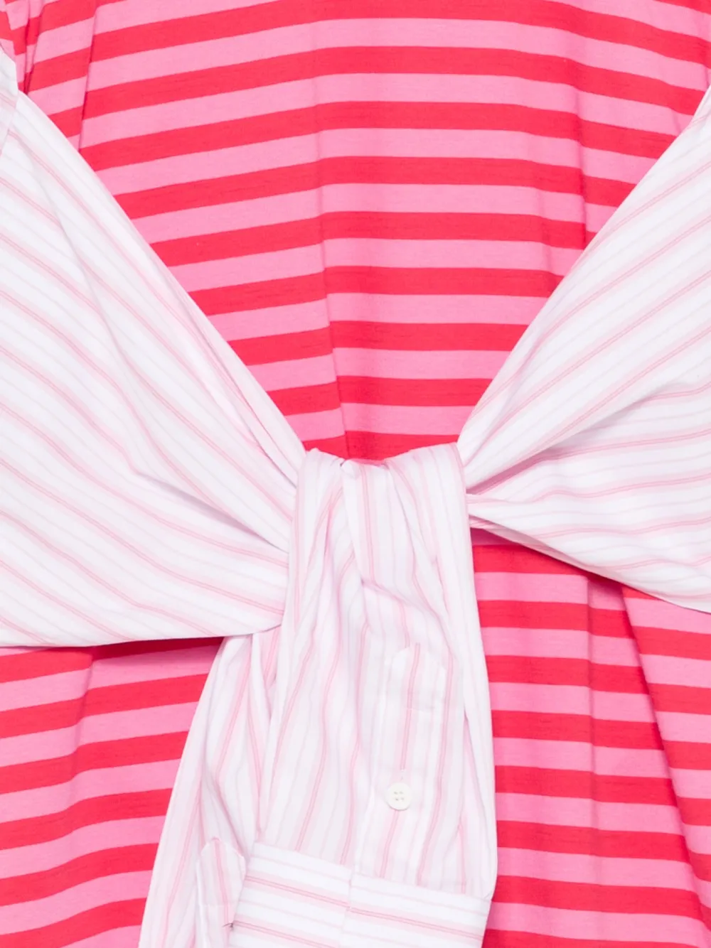 Charles Jeffrey Loverboy Merge Hug mini-jurk Roze
