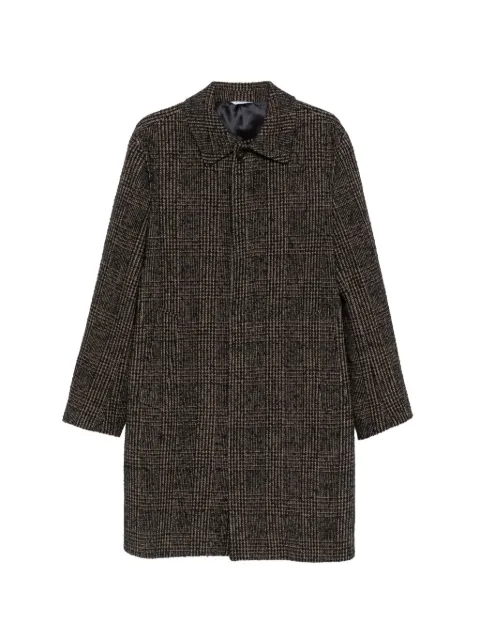 Manuel Ritz Prince of Wales bouclé coat