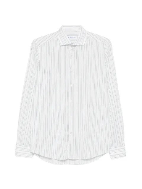 Manuel Ritz pinstripe-print poplin shirt