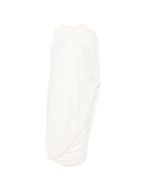 Coperni draped smocked midi dress