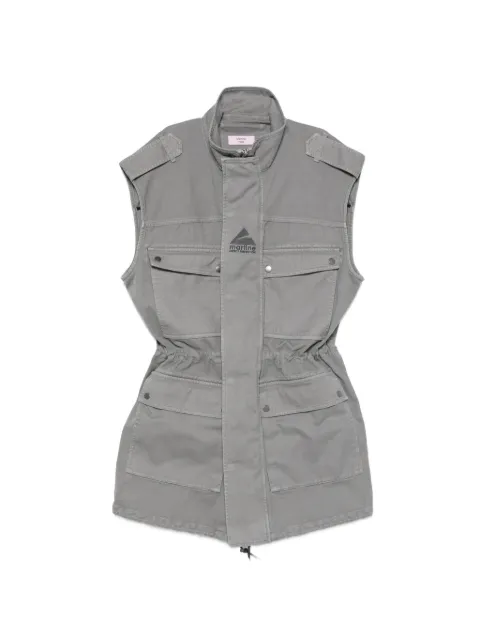 Martine Rose logo-embroidered drawstring gilet