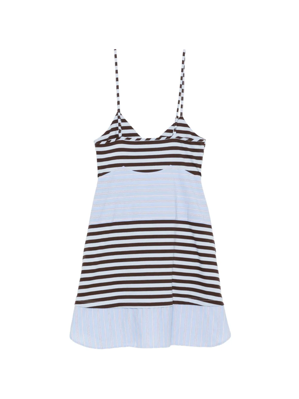 Charles Jeffrey Loverboy Merge Hug mini-jurk Blauw