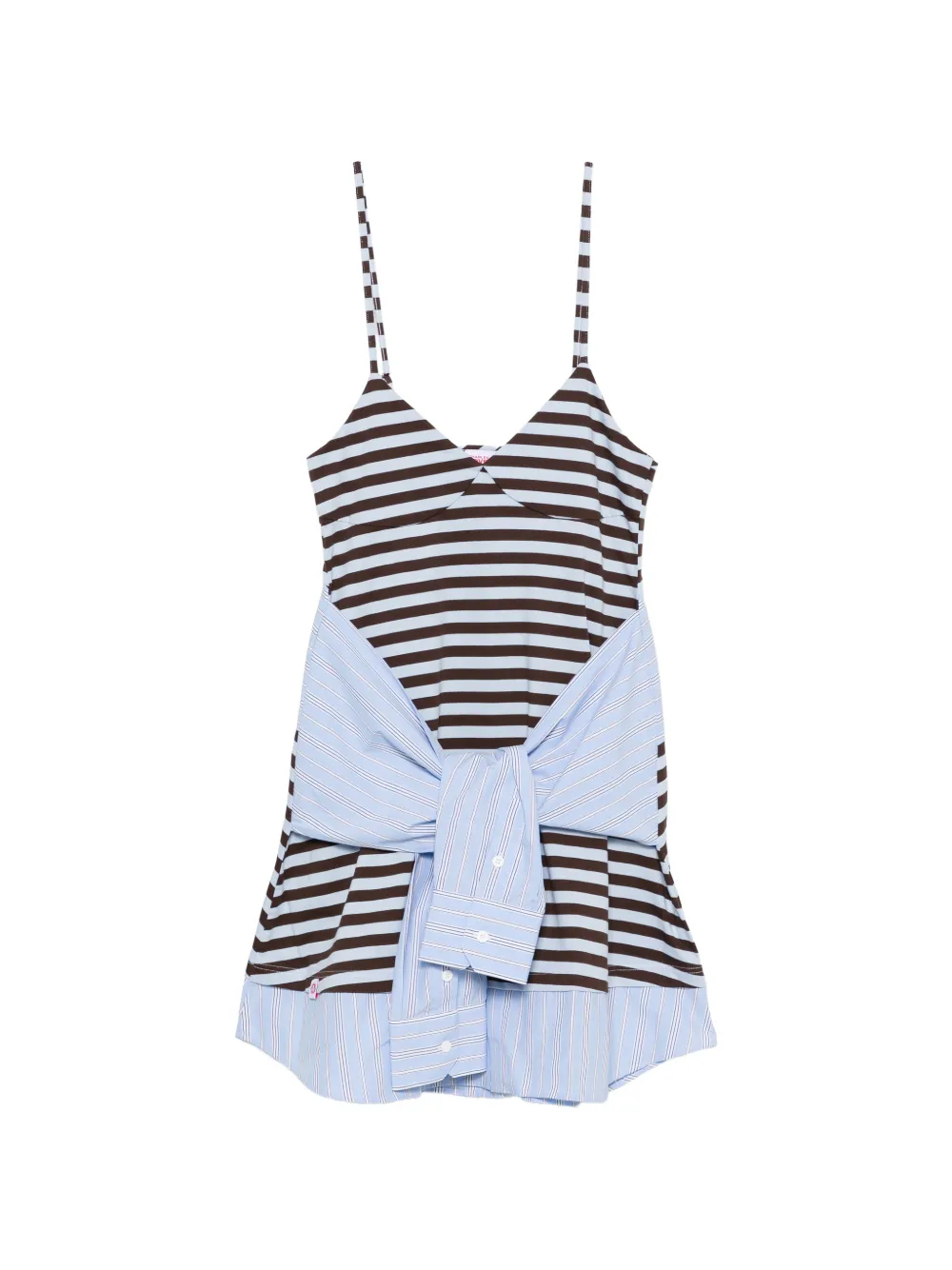 Charles Jeffrey Loverboy Merge Hug mini dress - Blue