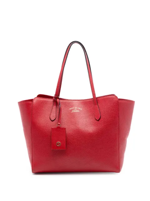 Gucci Pre-Owned 2016-2026 Medium Leather Swing tote bag