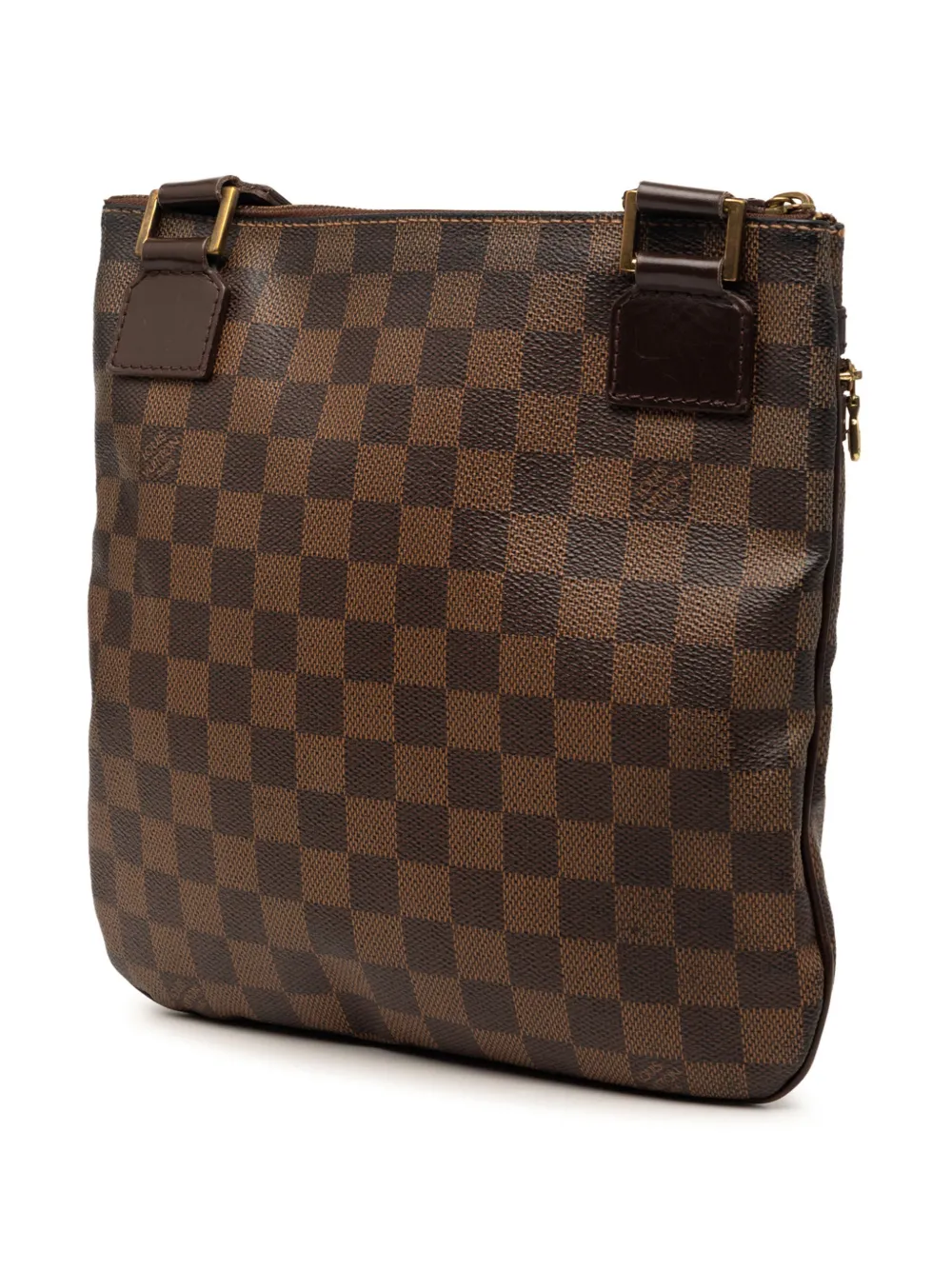  Louis Vuitton Pre-owned Bandolera Bosphore Pochette Con Lona Damier Azur Característica 2007 - Marrón 