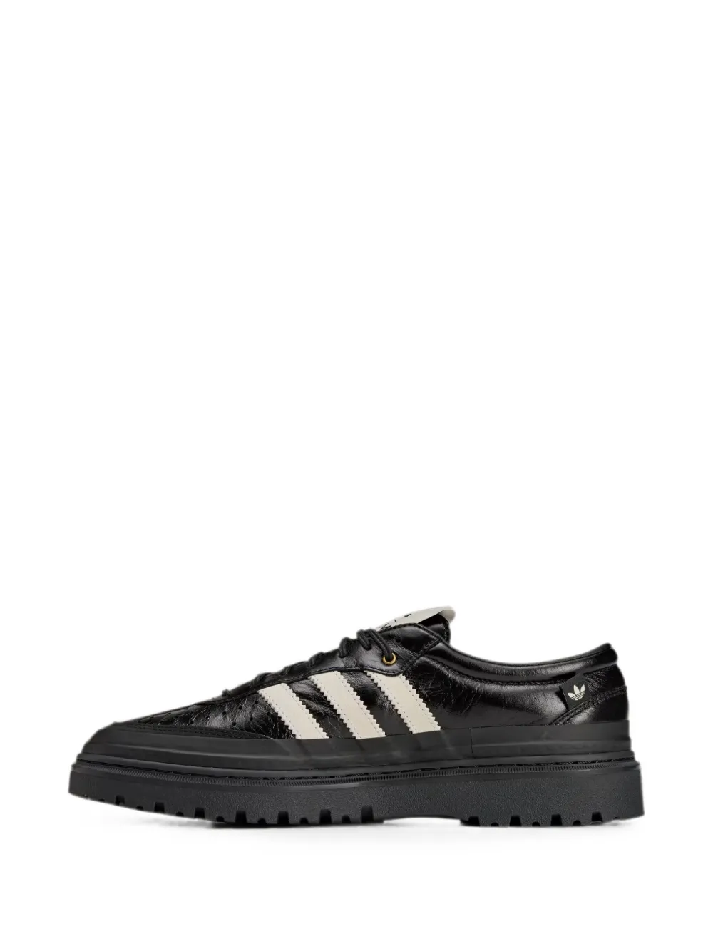 adidas Samba LX Freizeit SF™ three-stripe leather sneakers - Schwarz
