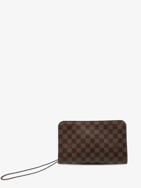 Louis Vuitton Pre-Owned bolsa de mano Damier Ebene Saint Louis Pochette 2003
