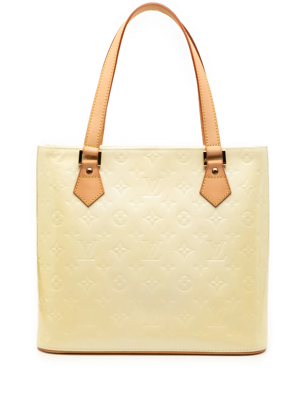 Louis Vuitton Pre-Owned 2005 Monogram Vernis Houston tote bag - Bianco
