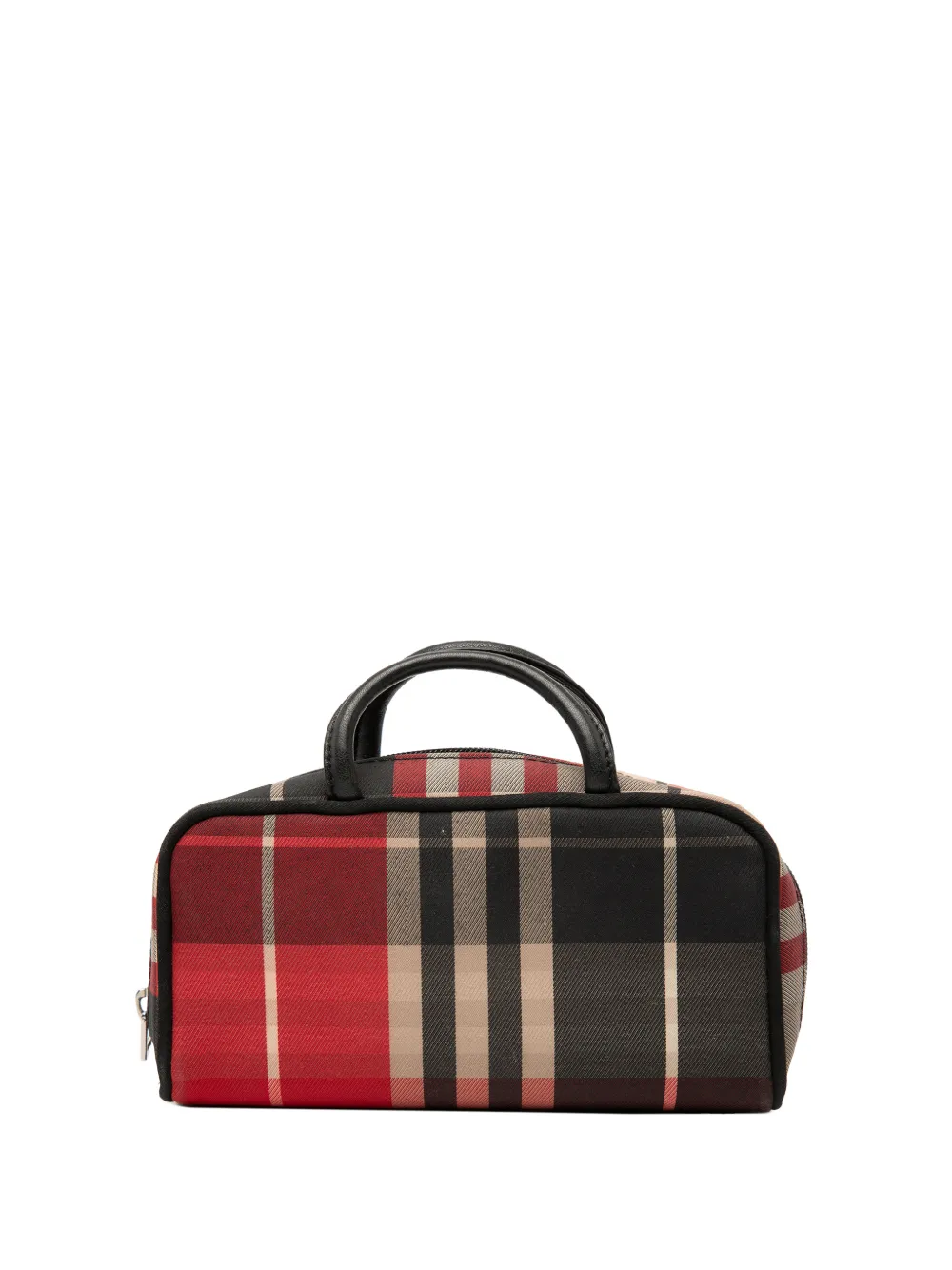 Burberry Pre-Owned 2000-2017 Mini Exploded Check Canvas handbag - Rosso