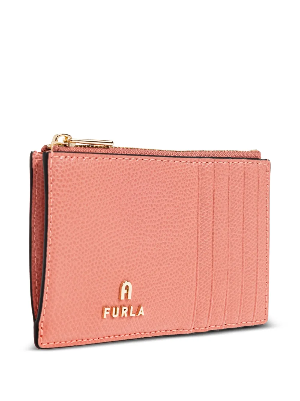 Furla Camelia leren pasjeshouder Roze