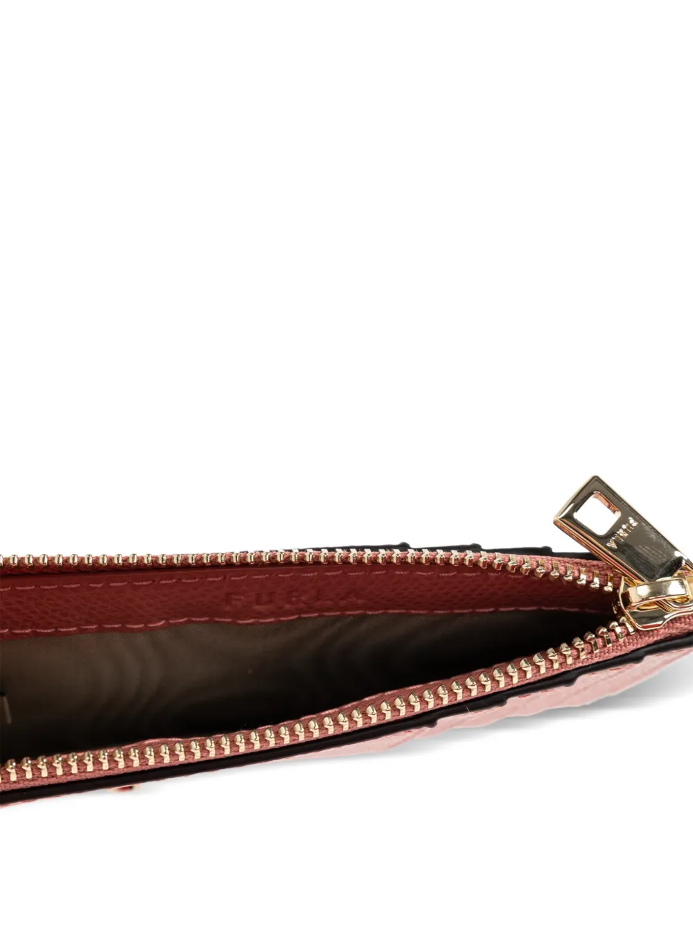Furla Camelia leren pasjeshouder Roze