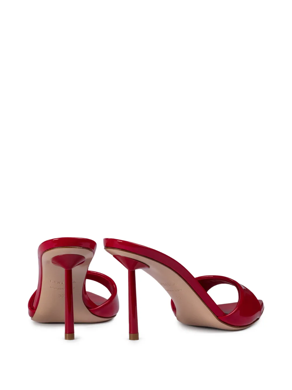 Le Silla 80 mm Bella sandalen met hak Rood