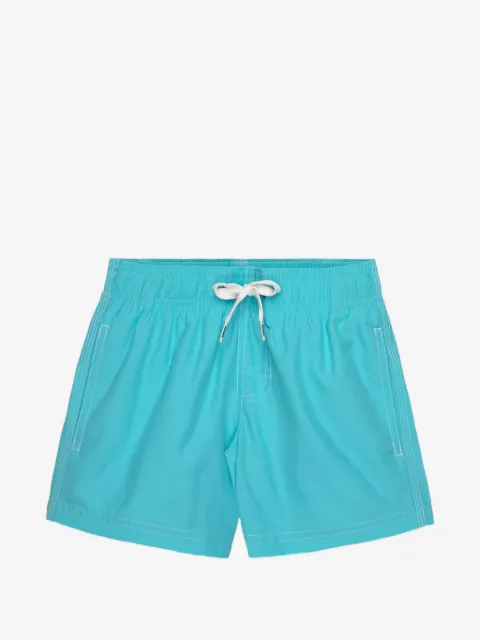Sundek drawstring striped swim shorts
