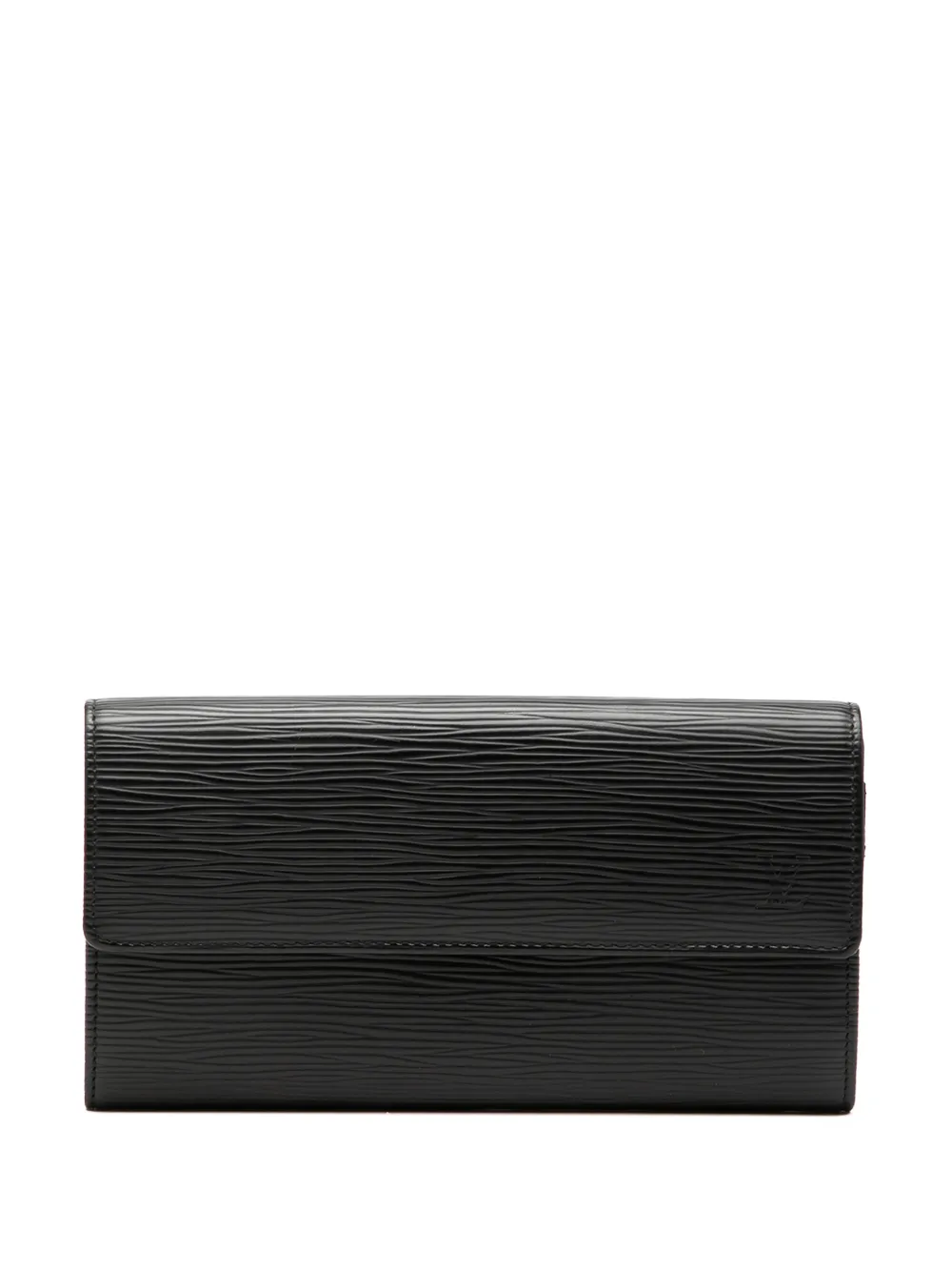 Louis Vuitton Pre-Owned 2010 Epi Sarah Wallet long wallets - Nero