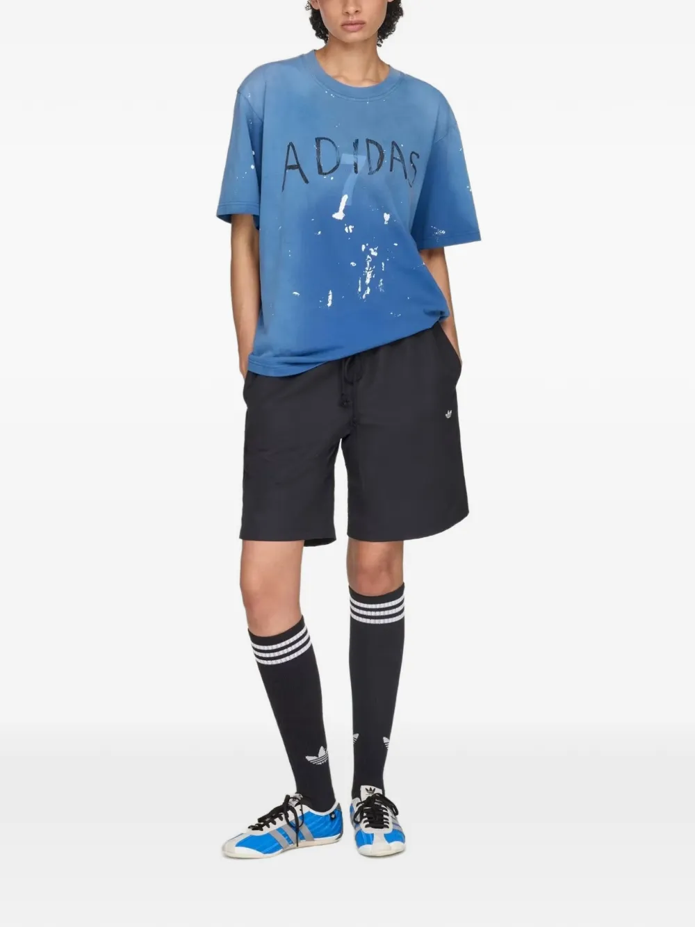 adidas x Song for the Mute 007 shorts met drie strepen Zwart