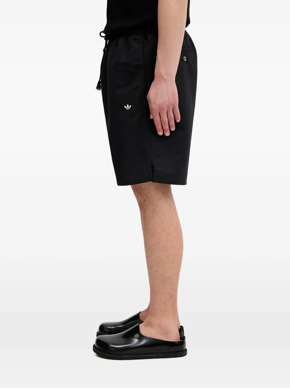 adidas Song For The Mute 3-Stripe shorts Zwart
