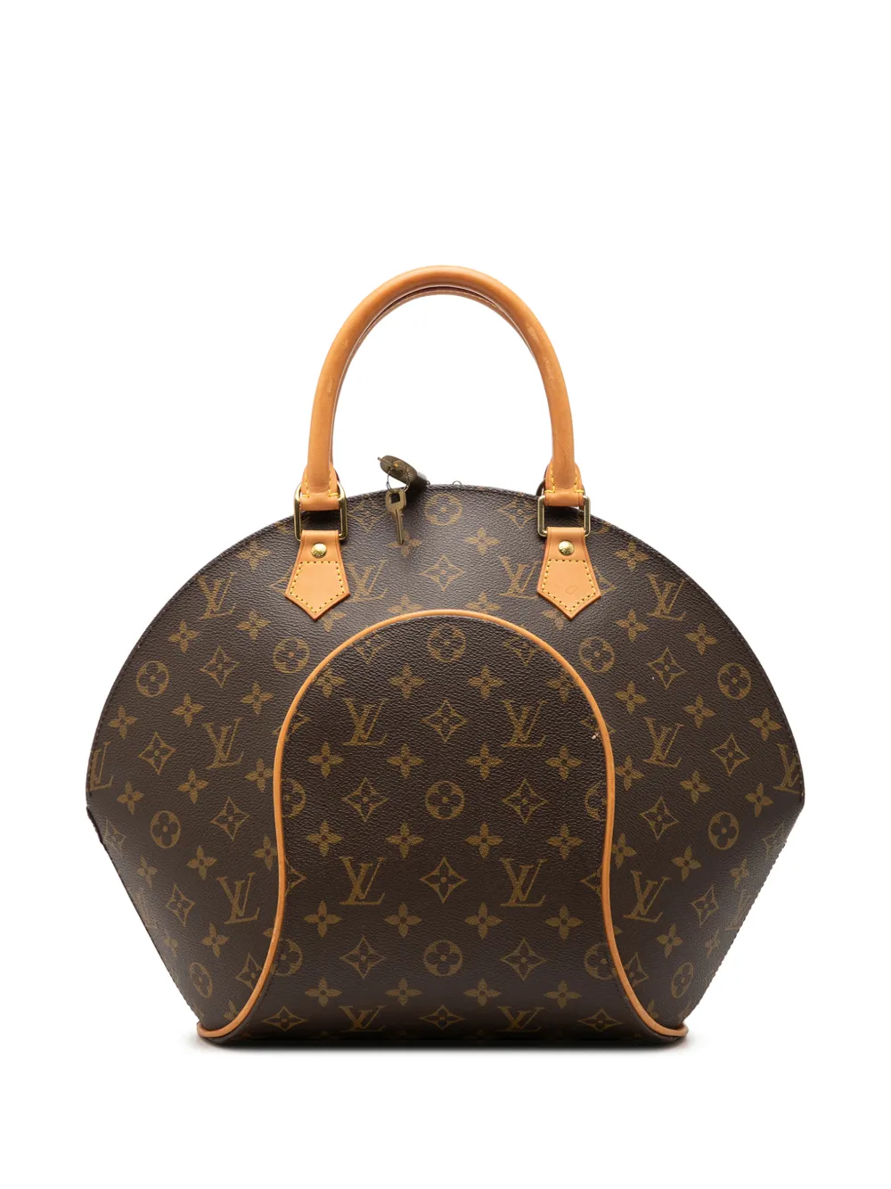 Louis Vuitton Pre-Owned 2002 Monogram Ellipse MM handbag - Braun